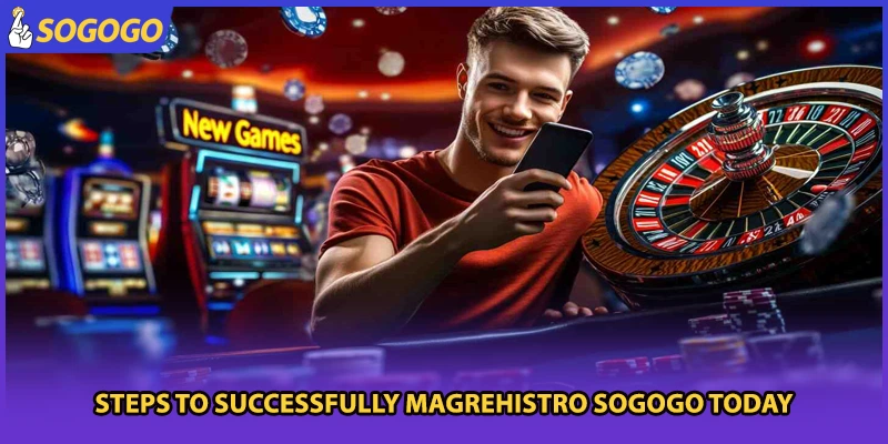 Steps to successfully magrehistro Sogogo today