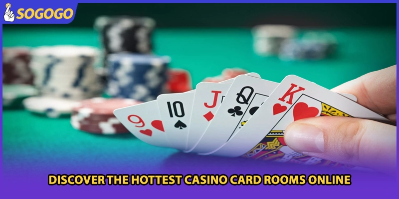 Discover the hottest casino card rooms online