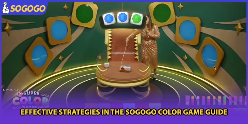 Effective strategies in the Sogogo color game guide