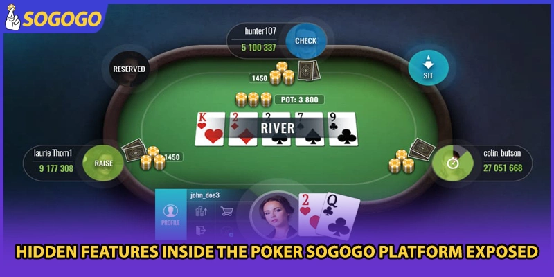 Hidden features inside the poker Sogogo platform exposed