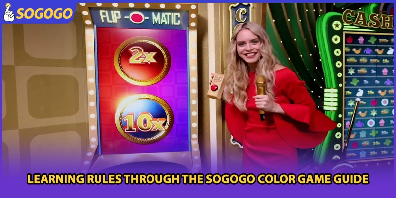 Learning rules through the Sogogo color game guide