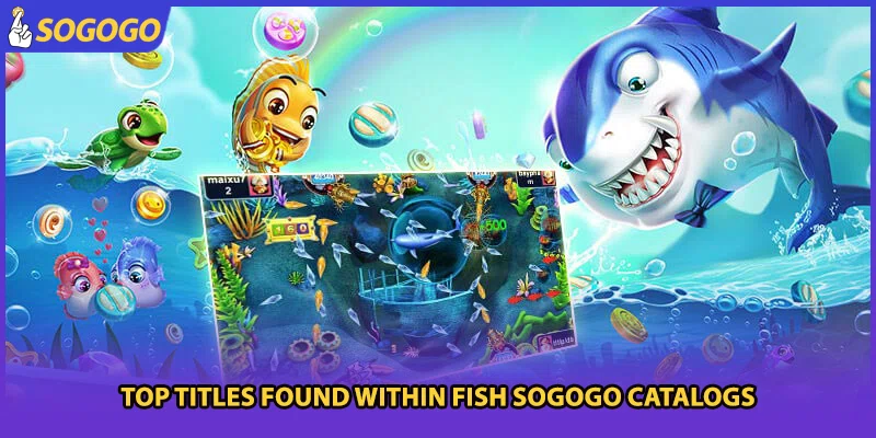 Top titles found within fish Sogogo catalogs